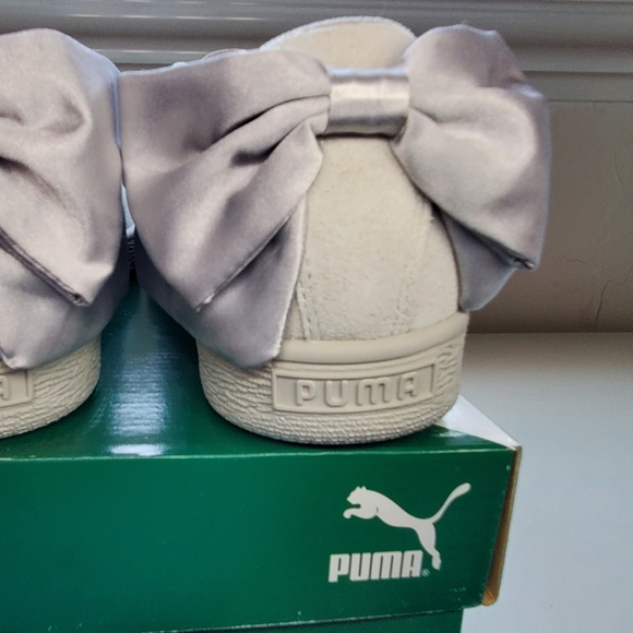 NIB, *RARE* Puma Suede Basket Bow Shoes - Picture 5 of 6